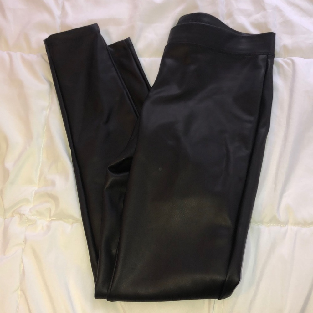Never worn express leather pants